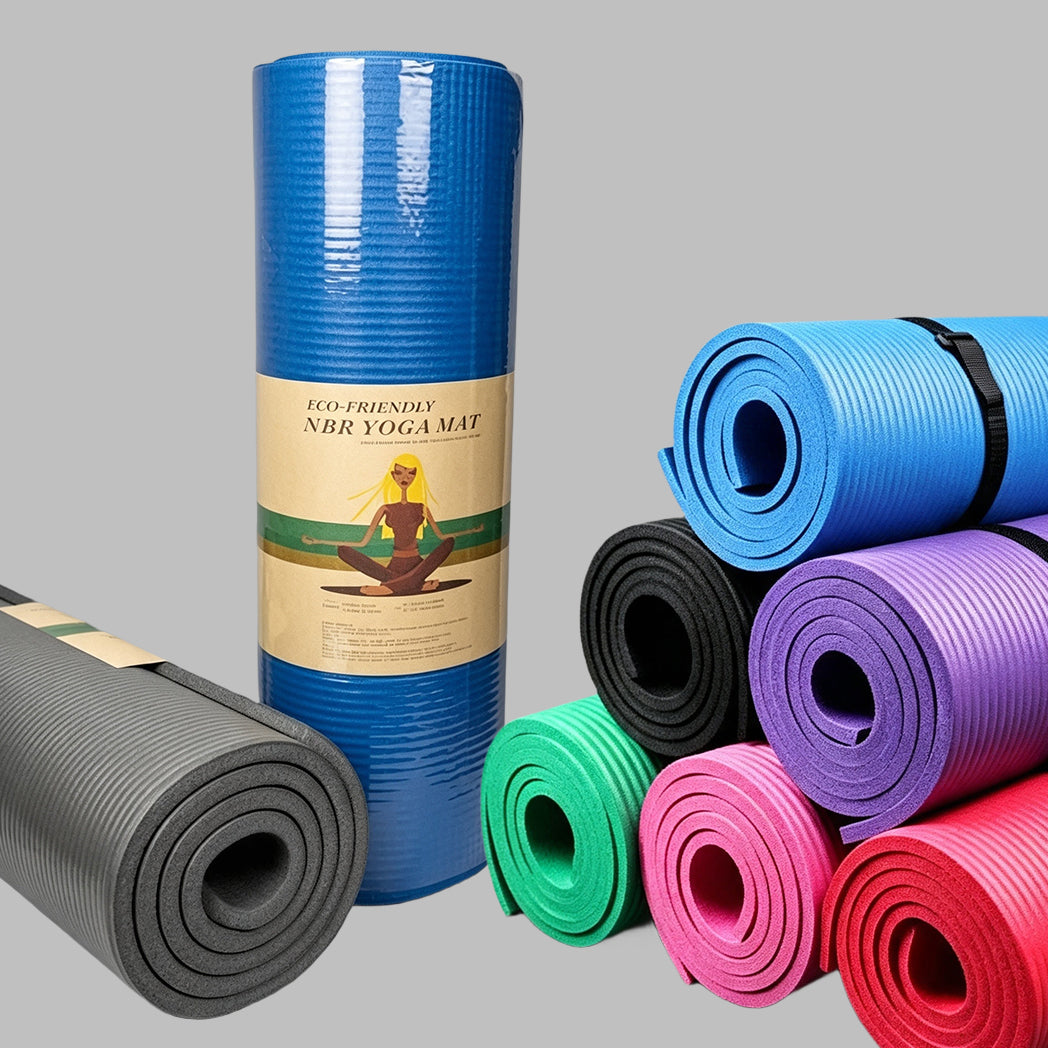 10mm NBR Exercise Yoga Mat – Alke Sports source image 1 | NexusMart.pk
