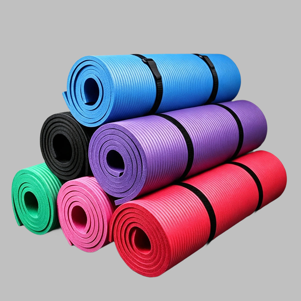 10mm NBR Non Slip Yoga and Fitness Mat product image 2 | NexusMart.pk
