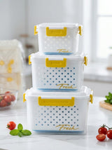 Fresh Box set with yellow locking clips – illustrative color image