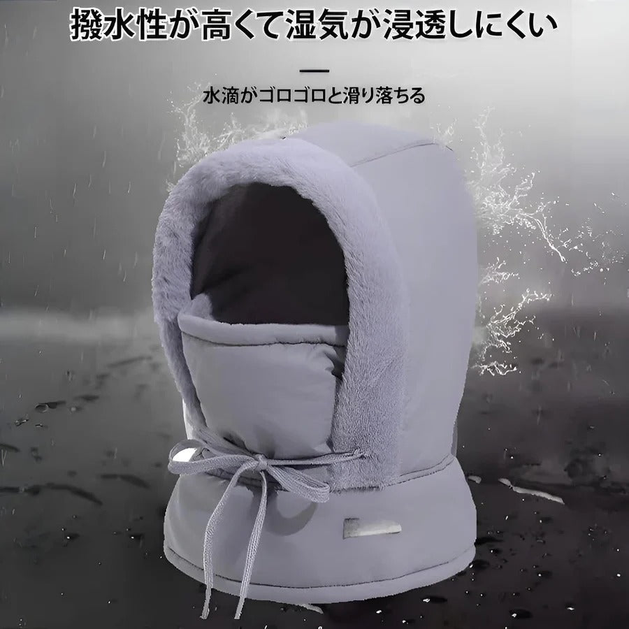 Supplier product photo: winter hood with face mask