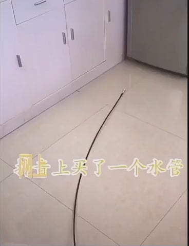 Flexible Drain Cleaning Wire with Grabber Claw – Sink, Toilet & Pipe Cleaning Tool