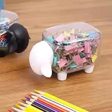 Sheep Shaped Cotton Swab Holder - Cute Storage Bin
