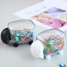 Sheep Shaped Cotton Swab Holder - Cute Storage Bin