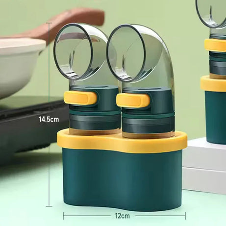 Spice Bottle with 0.5 Gram Measurement Set