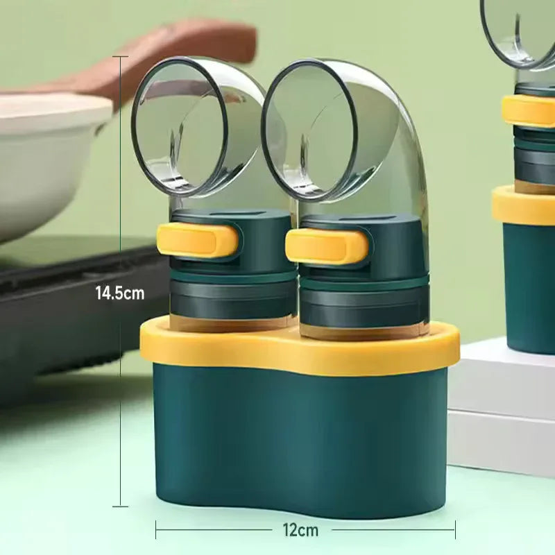Spice Bottle with 0.5 Gram Measurement Set
