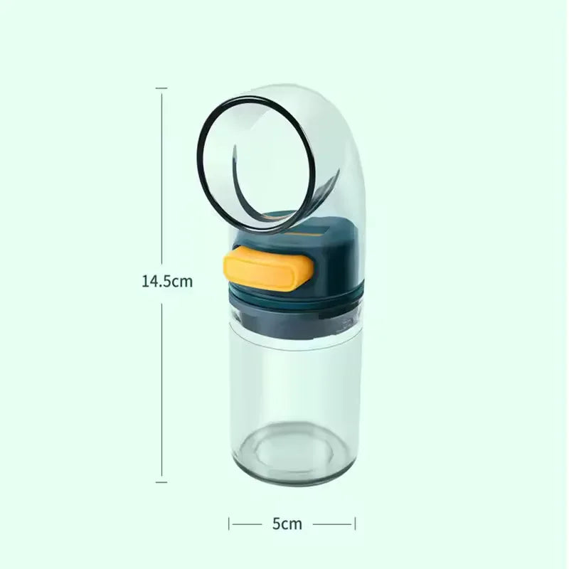 Spice Bottle with 0.5 Gram Measurement Set