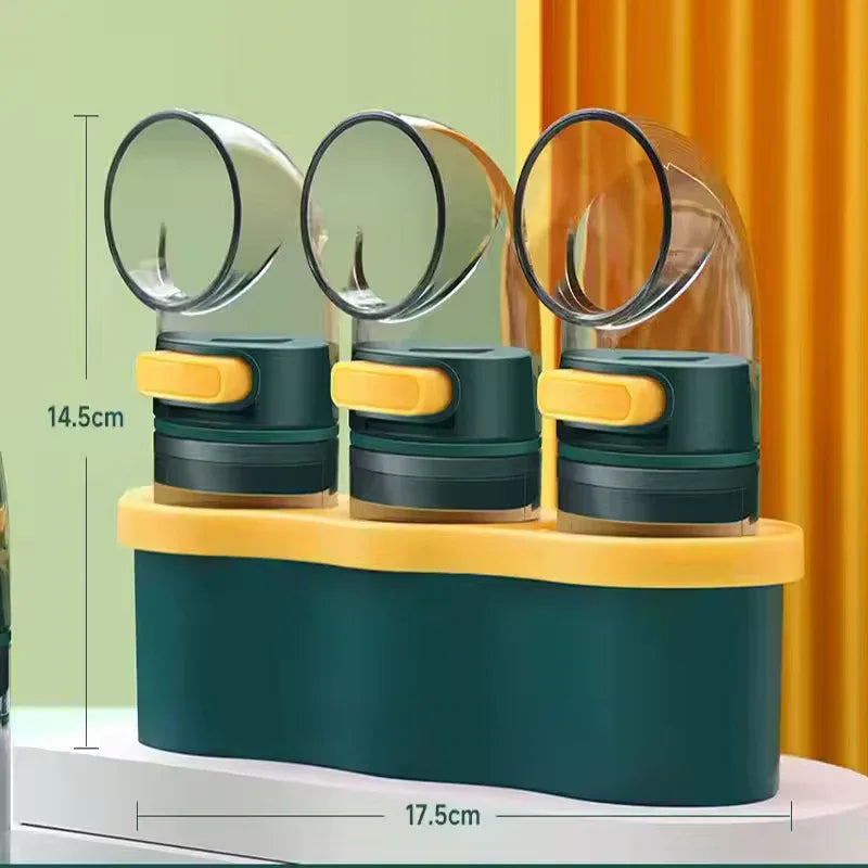 Spice Bottle with 0.5 Gram Measurement Set