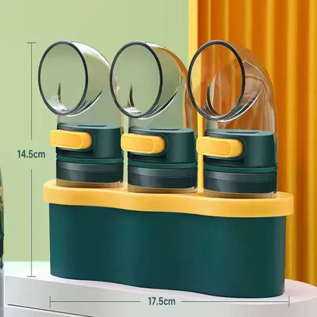 Spice Bottle with 0.5 Gram Measurement Set