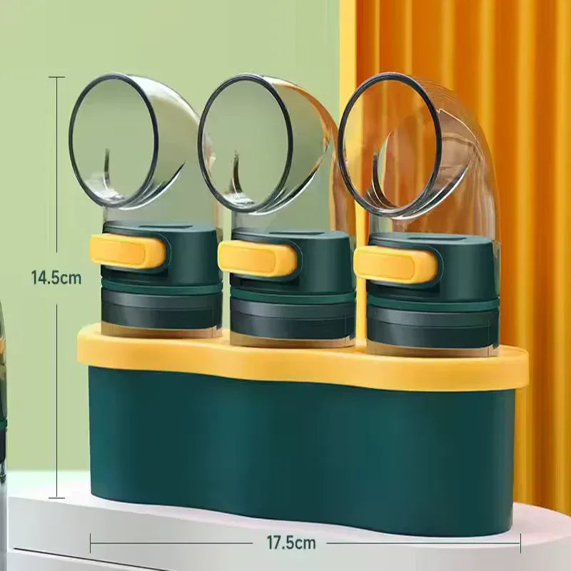Spice Bottle with 0.5 Gram Measurement Set