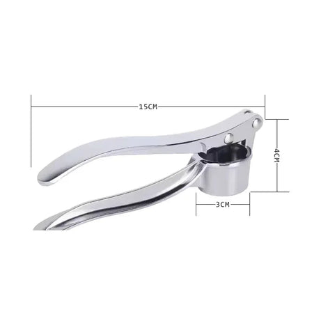 Stainless Steel Garlic Press – Durable Kitchen Tool