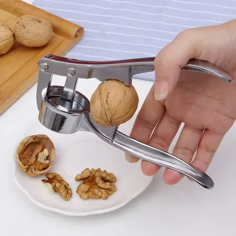 Stainless Steel Garlic Press – Durable Kitchen Tool