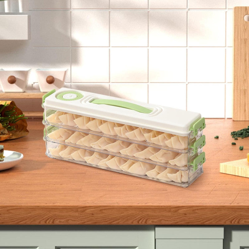 Refrigerator Storage Box Dumplings Donuts Organizer – Multi-Layer