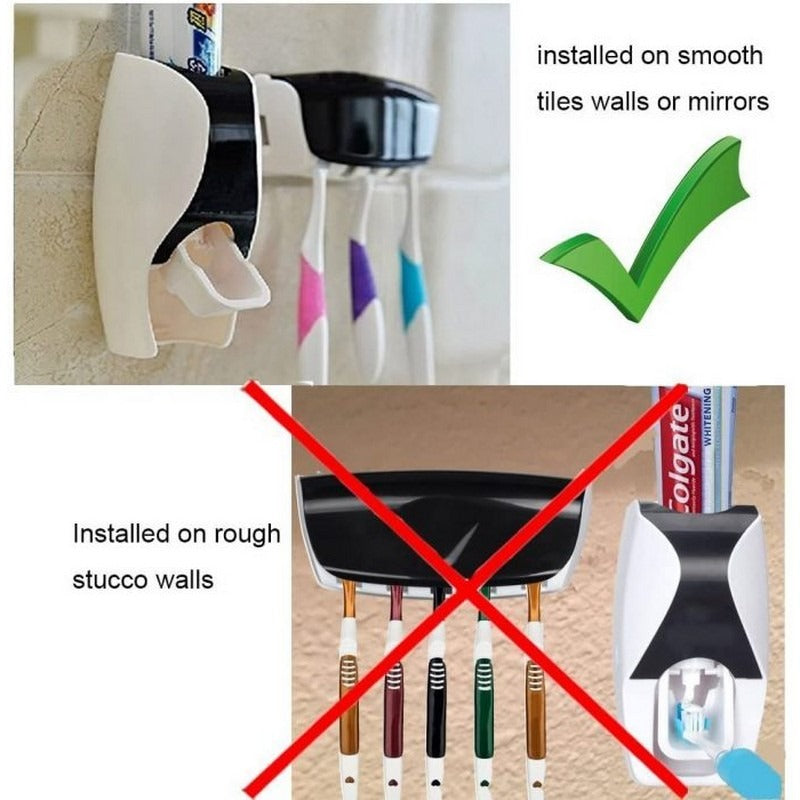 Automatic Toothpaste Dispenser & Holder Bathroom & Personal Care view 3 - Nexusmart Pakistan