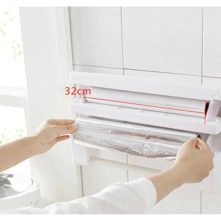 3-in-1 Kitchen Triple Paper Dispenser Kitchen & Cooking view 3 - Nexusmart Pakistan