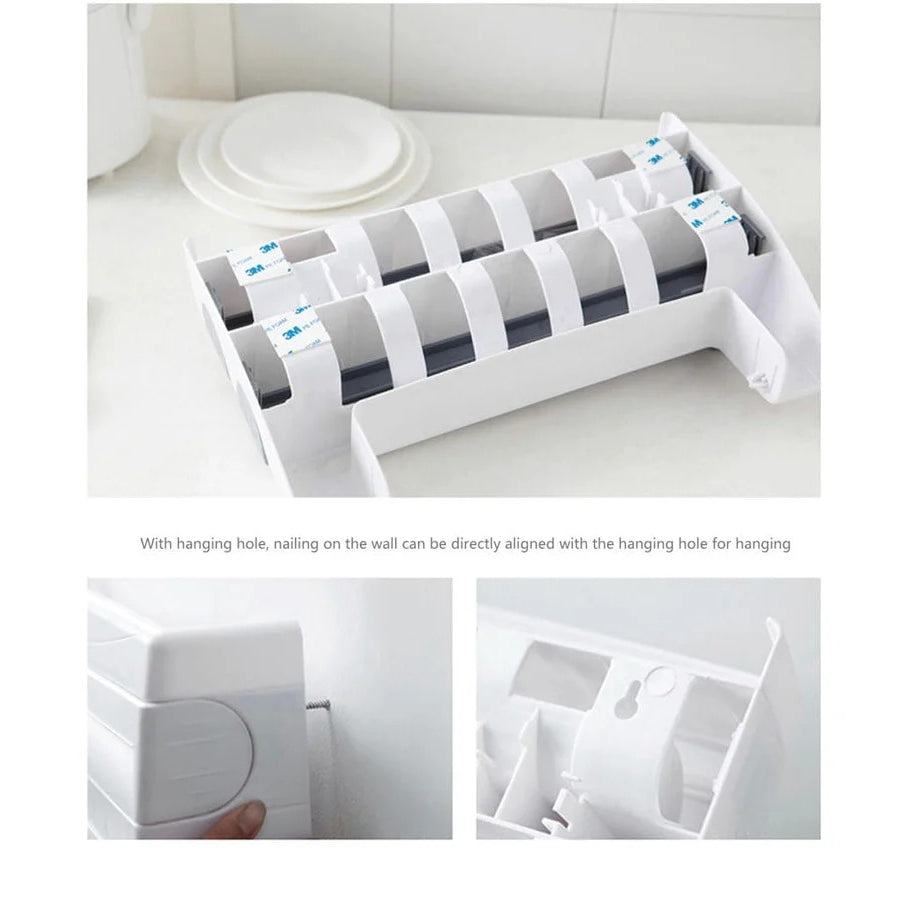 3-in-1 Kitchen Triple Paper Dispenser Kitchen & Cooking view 4 - Nexusmart Pakistan