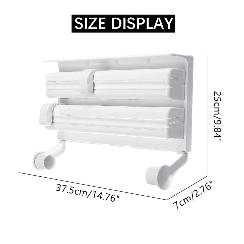 3-in-1 Kitchen Triple Paper Dispenser Kitchen & Cooking view 6 - Nexusmart Pakistan