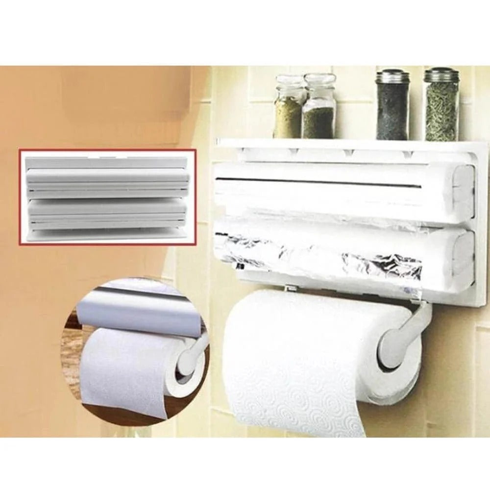 3-in-1 Kitchen Triple Paper Dispenser Kitchen & Cooking view 7 - Nexusmart Pakistan