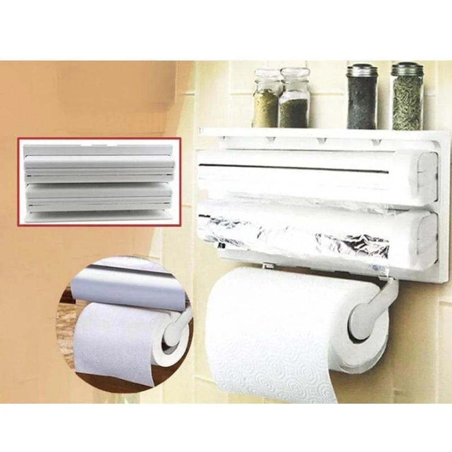 3-in-1 Kitchen Triple Paper Dispenser Kitchen & Cooking view 7 - Nexusmart Pakistan
