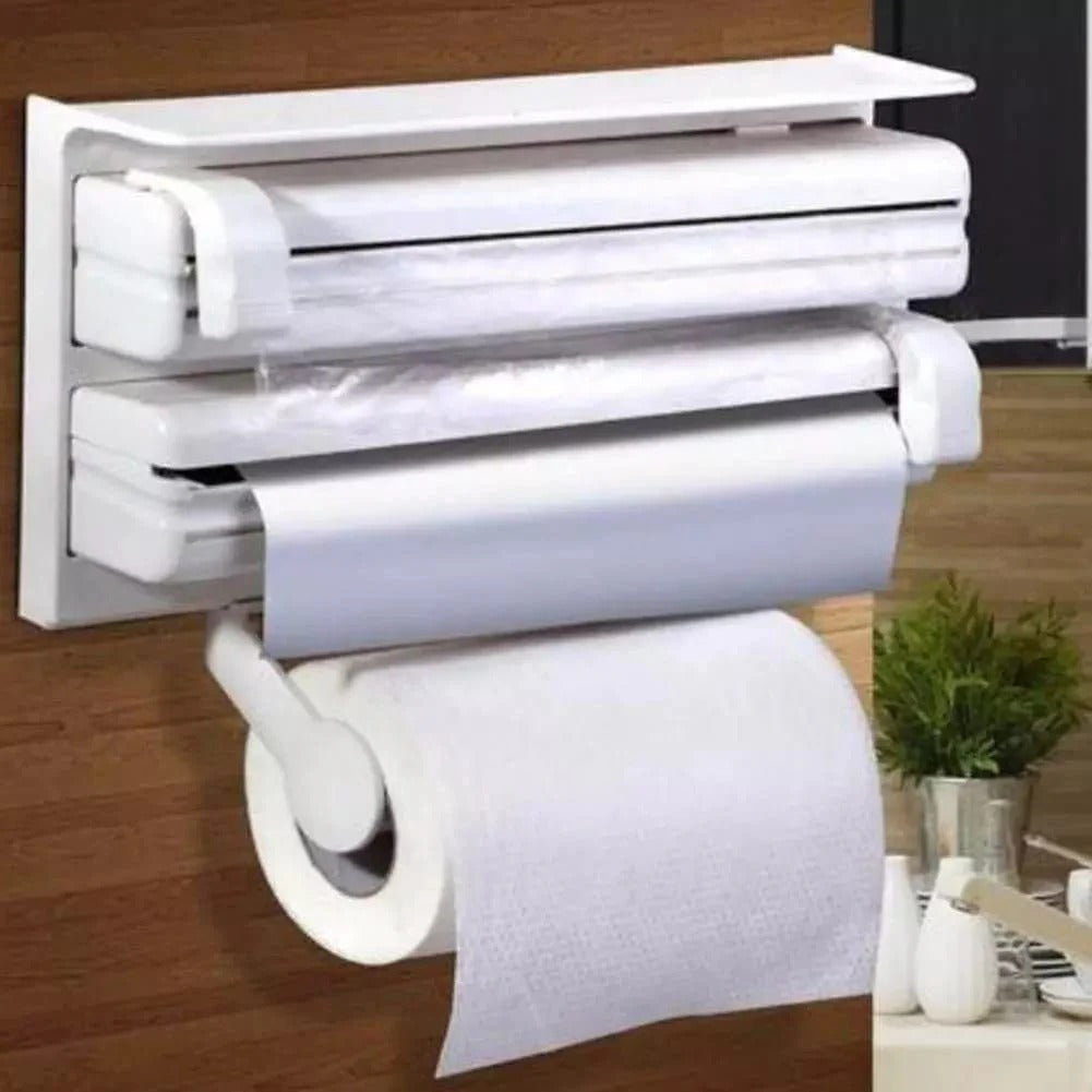 3-in-1 Kitchen Triple Paper Dispenser Kitchen & Cooking view 8 - Nexusmart Pakistan