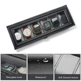Leather Watch Box Multi-Grid Storage Nexusmart view 2 - Nexusmart Pakistan